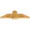Ekena Millwork Eugene Rough Sawn Timber Gable Bracket, Western Red Cedar, 36"W x 12"H x 2"D x 6"F, 8/12 Pitch GBW036X12X0206EUG00RWR - alternate 5